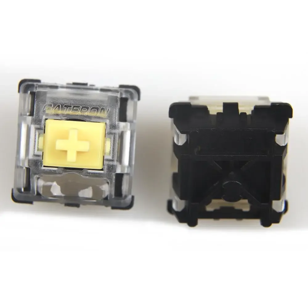 Gateron Optical Silent Switches Yellow & Silver 7 Gateron Optical Silent Switches Yellow & Silver - Image 7