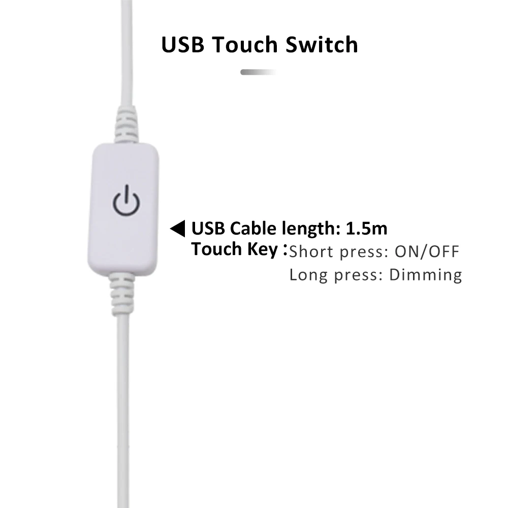 Modern USB Touch-Controlled LED Strip Light 4 Modern USB Touch-Controlled LED Strip Light - Image 4