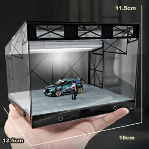 Miniature 1:64 Car Showroom Scene with Lighting 3 S5828ad5a69c94a9bab24214a553311dfx