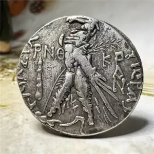 Vintage Copper Apollo Coin with 28mm Diameter 4 S583183d3f6e44e8fb9d7043f89a2345bF