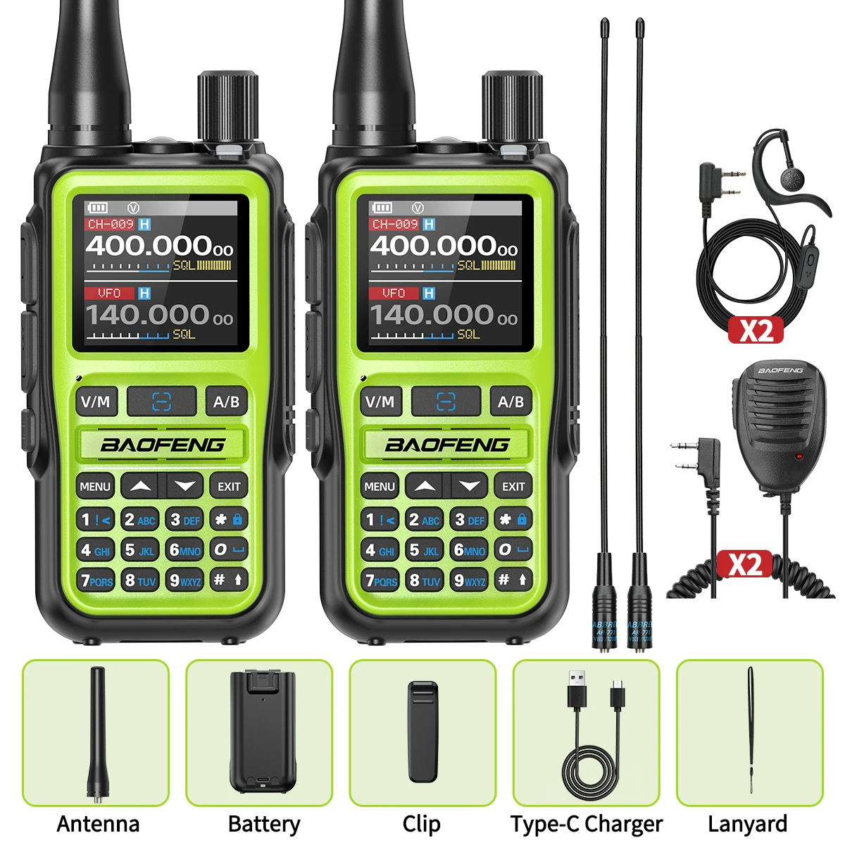 BAOFENG UV-5R Mini Walkie Talkie with Bluetooth 8 BAOFENG UV-5R Mini Walkie Talkie with Bluetooth - Image 8