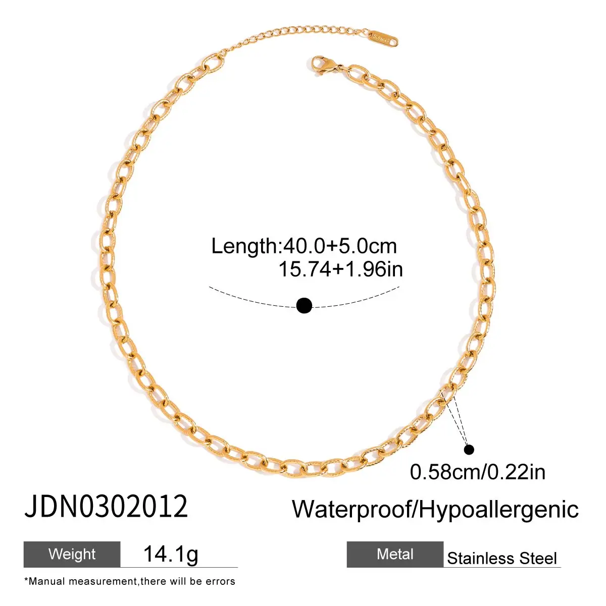 Women's Ocean-Inspired Stainless Steel Layered Necklace 9 Women's Ocean-Inspired Stainless Steel Layered Necklace - Image 9