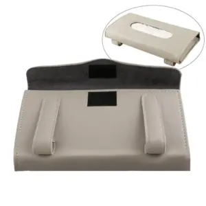 Elegant PU Leather Car Tissue Box Holder 10 S584bc920eadf4c68a6397aaac1246b6d0