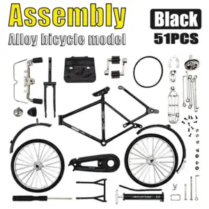 Vintage Miniature Bicycle Model for Collectors 13 S586d2ce712e541279af717057a38df90j