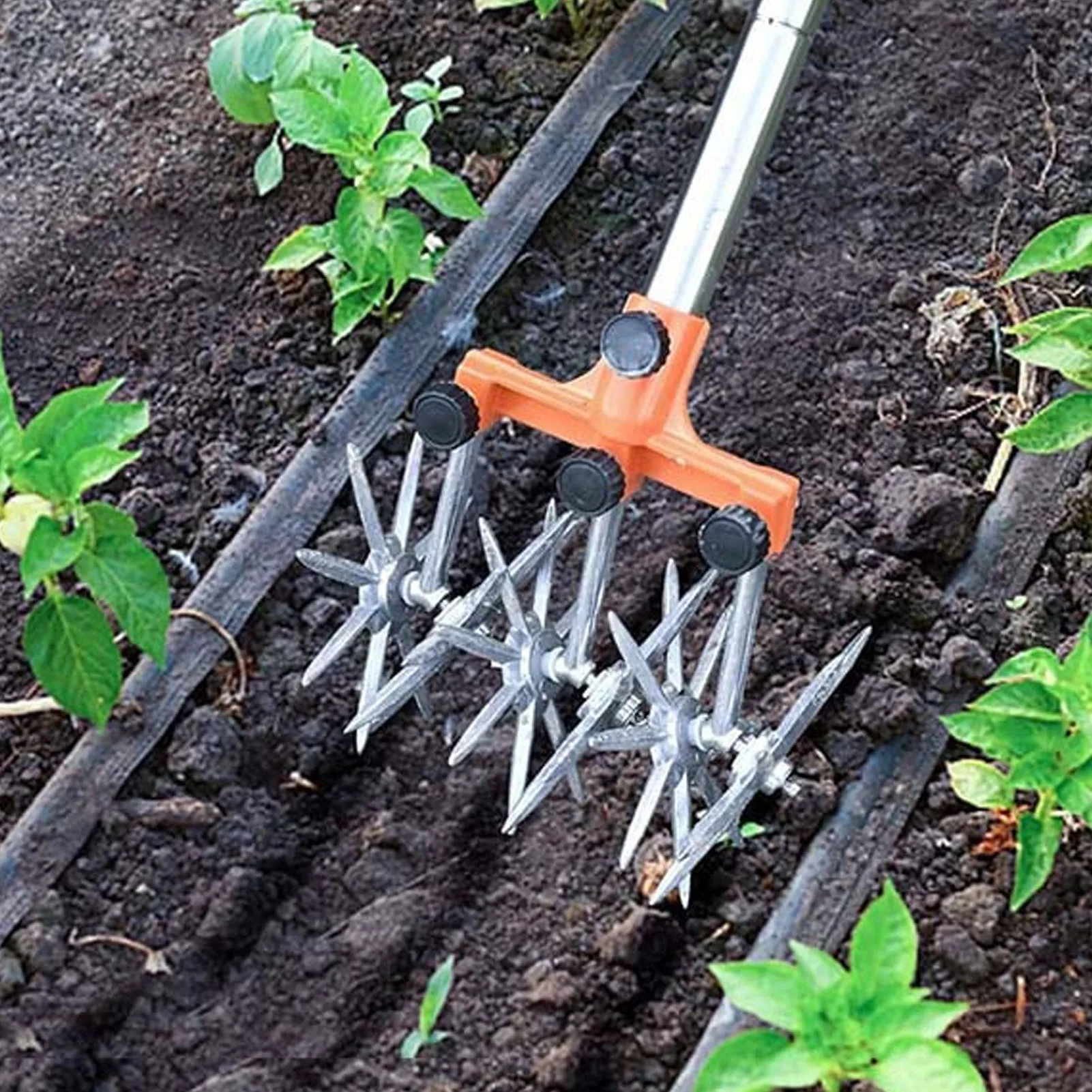Stainless Steel Hand Tiller for Gardening 3 Stainless Steel Hand Tiller for Gardening - Image 3