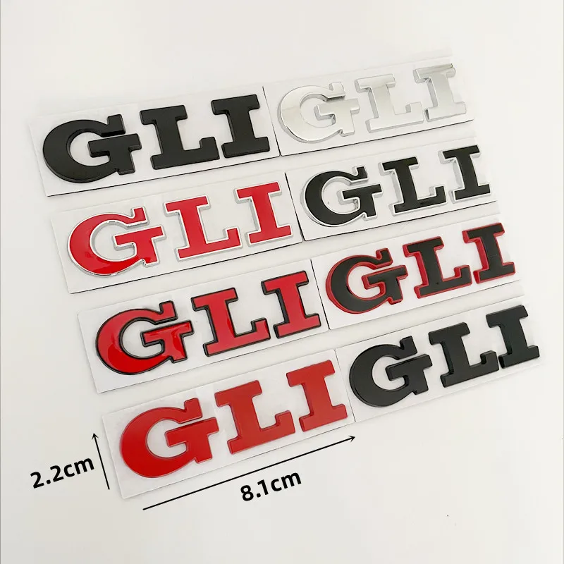 Volkswagen GLI Badge 9.1cm Metal Emblem 5 Volkswagen GLI Badge 9.1cm Metal Emblem - Image 5