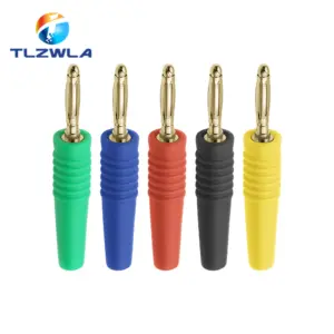 Gold Plated Banana Connectors (Set of 5) 14 S589c81eb25734812b3f60b083037ff49a 1