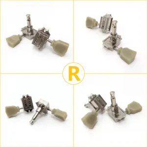 Vintage Chrome Guitar Tuner Set with Ivory Heads 10 S589e57021ab14ce28030ce9b555aff94q