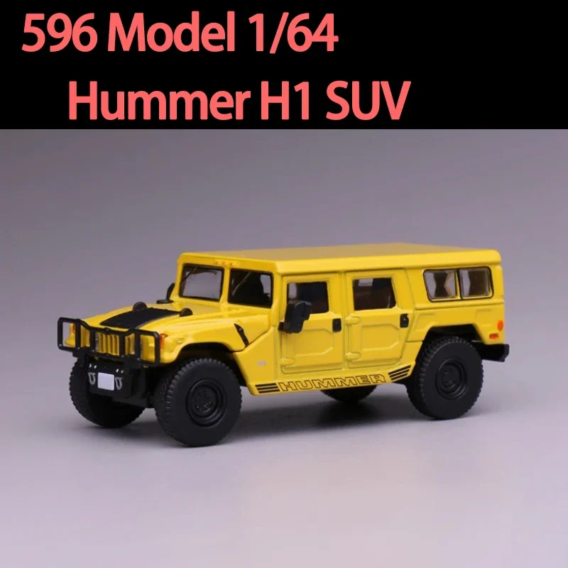 1/64 Scale Diecast Hummer H1 SUV Model by WELLY 10 1/64 Scale Diecast Hummer H1 SUV Model by WELLY - Image 10