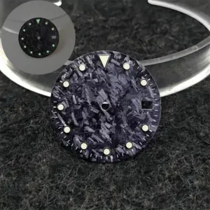 MDNEN 28.5mm Carbon Fiber Sport Dial for Watches 15 S58b4bd12ac964c1295fc8bd5641e375dv