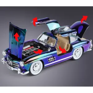 Vintage Mercedes-Benz 300SL 1:24 Alloy Model 9 S58c6d319dd4a45c3861a373a062d06f2W