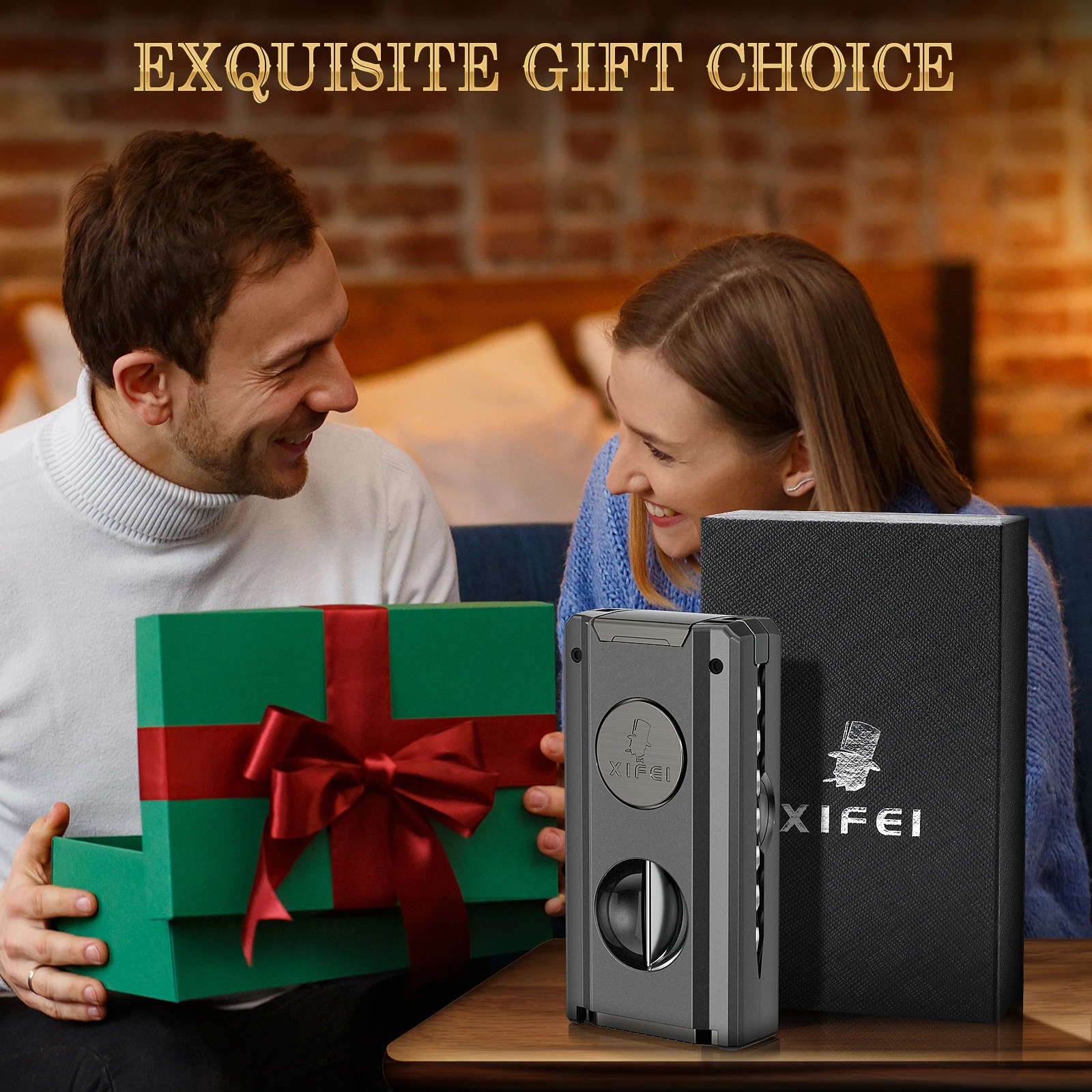 Sleek Metal Cigar Lighter with Multifunction Tools 6 Sleek Metal Cigar Lighter with Multifunction Tools - Image 6