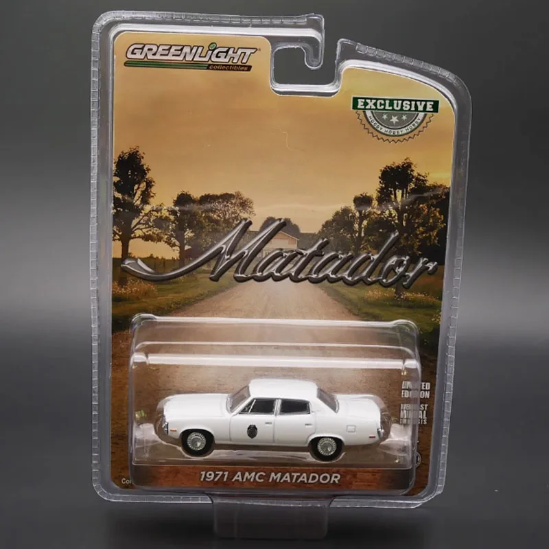 Vintage Ford Taxi Charger Diecast Model 1:64 Scale 7 Vintage Ford Taxi Charger Diecast Model 1:64 Scale - Image 7
