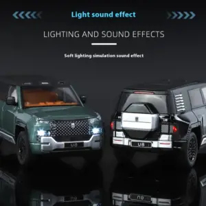 1:24 BYD LOOK UPAT U8 SUV Diecast Model 13 S58f1c829f9bb4d7b902249707ee99d00e