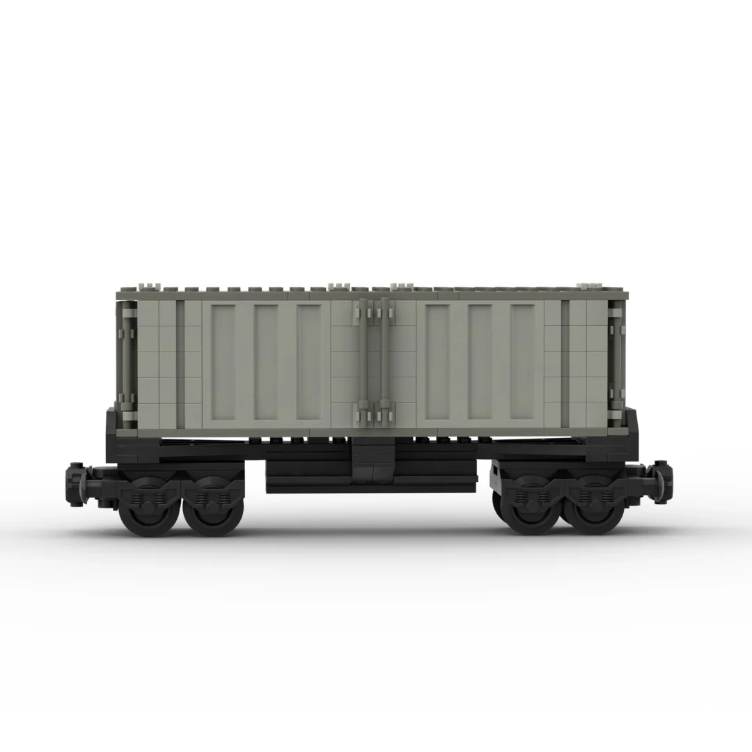 City Train Series MOC Freight Wagon for Builders 3 City Train Series MOC Freight Wagon for Builders - Image 3