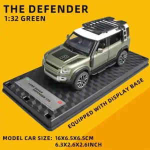 Land Rover Defender 110 1:32 Diecast Model with Light & Sound 15 S592d76d67ddd4bce96c9fa2a5beebc46y