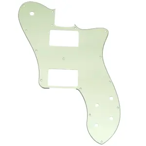 White Pickguard for Fender Tele Deluxe Models 18 S5942372e4fb4448da85c586233398ed6r