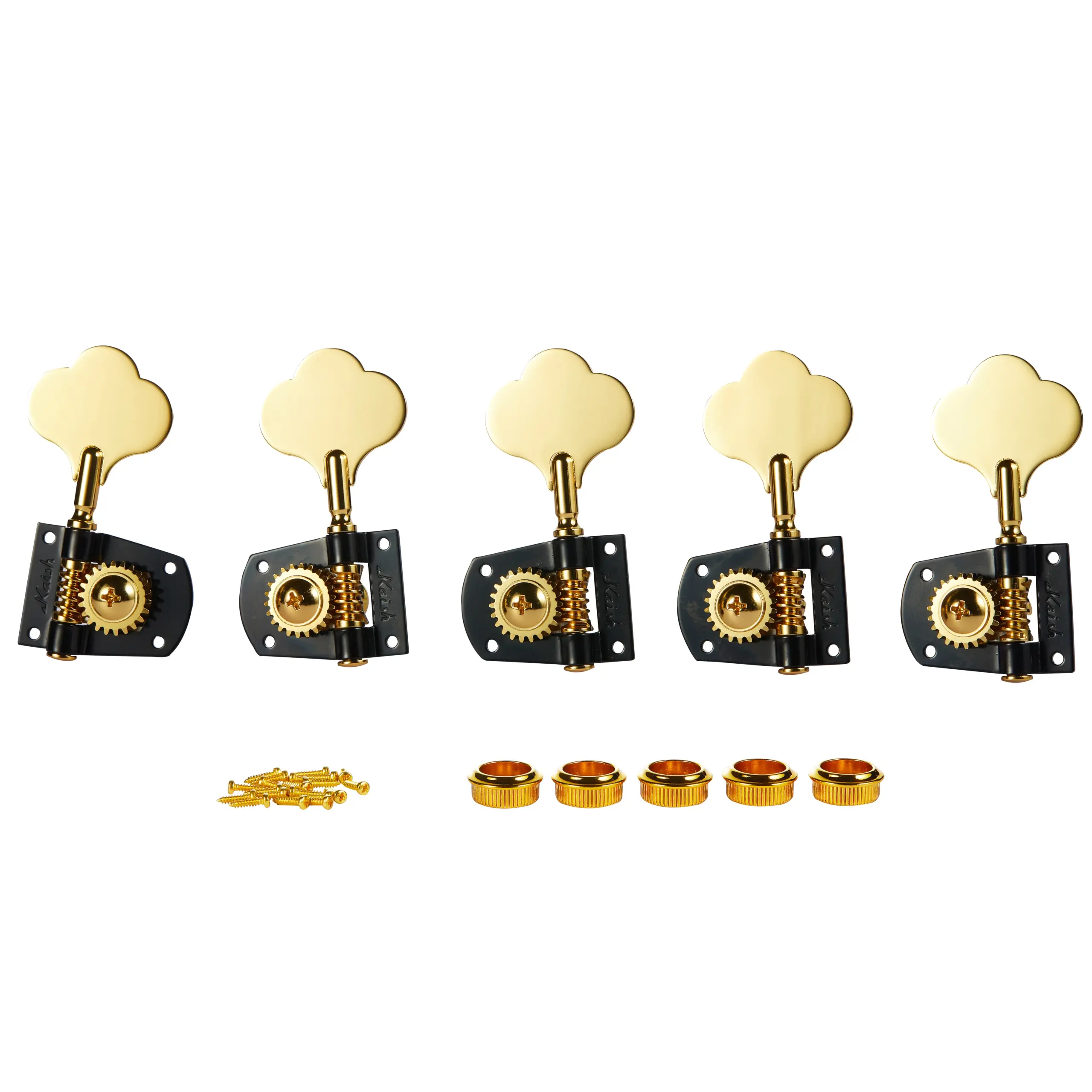 KAISH 5-String Bass Tuners with 22:1 Ratio 10 KAISH 5-String Bass Tuners with 22:1 Ratio - Image 10