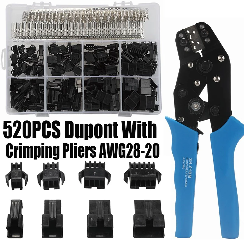 Dupont 2.54mm Connector & Crimp Tool Kit 9 Dupont 2.54mm Connector & Crimp Tool Kit - Image 9
