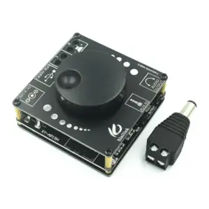Black Bluetooth Stereo Power Amplifier Module 20W