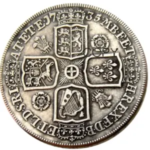 Vintage George II Coin Replica with Nostalgia 11 S5971771fa53d43d08c235f2d4c9e18a5O
