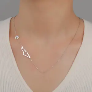 Elegant Stainless Steel and Gold Necklace for Women 8 S5971fad2af6e41f0b5a3595c386707974