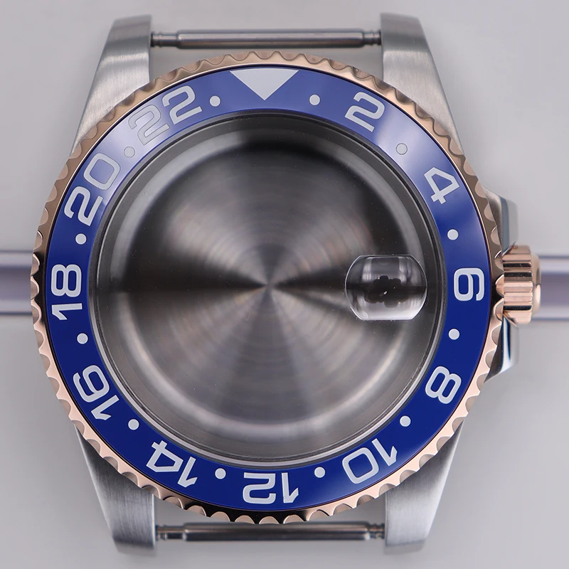 40mm Stainless Steel Watch Case for Custom Builds 2 40mm Stainless Steel Watch Case for Custom Builds - Image 2