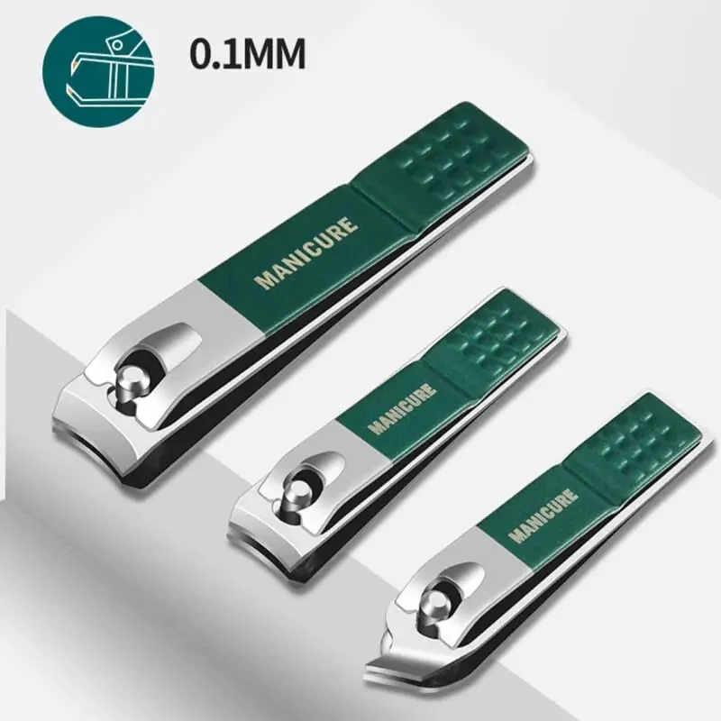 Stainless Steel Green Nail Care Set (6 or 9-Piece) 2 Stainless Steel Green Nail Care Set (6 or 9-Piece) - Image 2