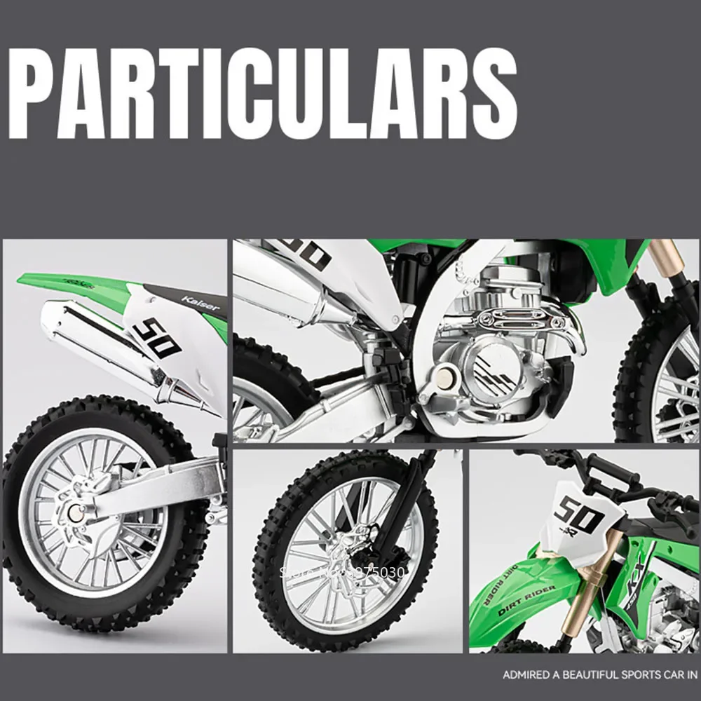 Kawasaki KX450 1:12 Scale Model Motorcycle 5 Kawasaki KX450 1:12 Scale Model Motorcycle - Image 5