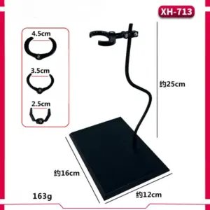 Black Action Figure Support Stand for 6-12 Inch Models 15 S59a73179dd3541dead1553e2e5ac139bc