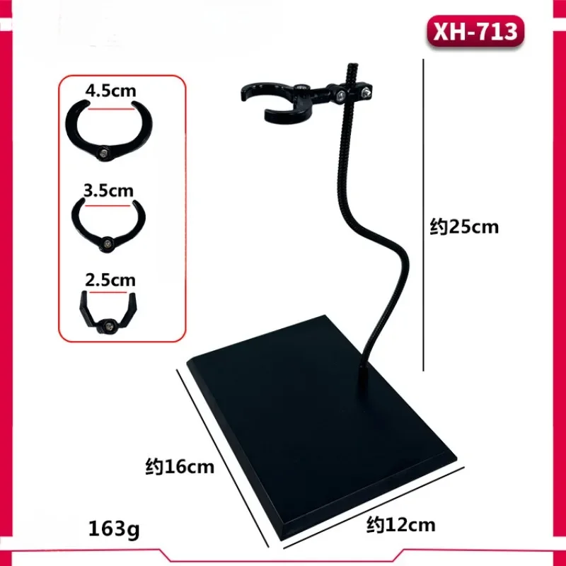 Black Action Figure Support Stand for 6-12 Inch Models 7 Black Action Figure Support Stand for 6-12 Inch Models - Image 7