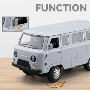 1:18 Scale Russian UAZ Traveler Diecast Model 13 S59b21eefd6c44b44a77de885fb8e1c125