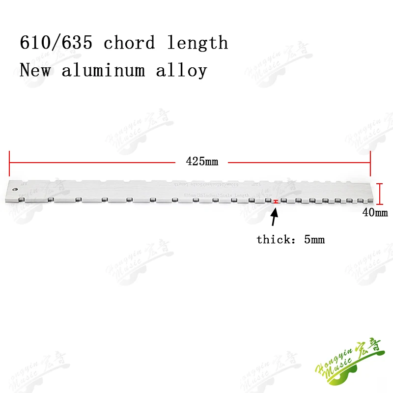 High-Precision Guitar Fingerboard Ruler 8 High-Precision Guitar Fingerboard Ruler - Image 8