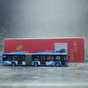 Vibrant Blue Beijing Bus Model for Collection 12 S59ea5c19db144f4683daf7ecb7a5e763F