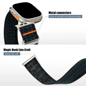 Nylon Sport Strap for Apple Watch Series 1-11 12 S59eb96def1a148388a3b13ae055e8fbdU