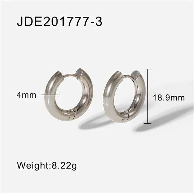 Sun-Shaped Stainless Steel Hoop Earrings 10 Sun-Shaped Stainless Steel Hoop Earrings - Image 10