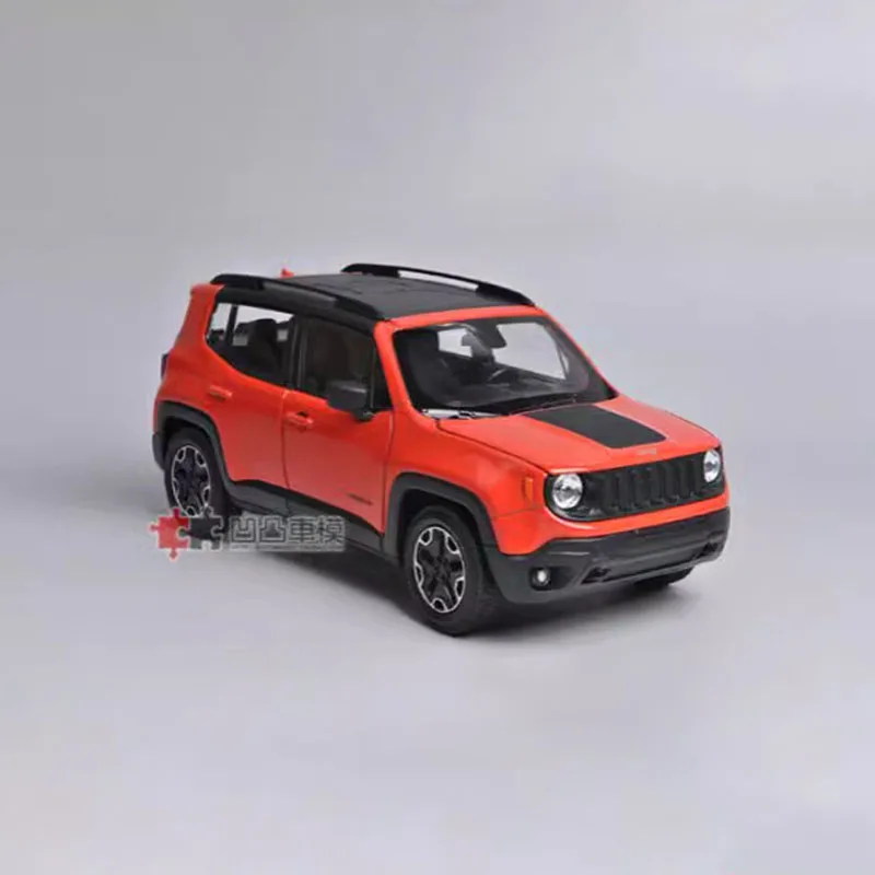 Orange 1:24 Renegade Trailhawk Diecast Model 3 Orange 1:24 Renegade Trailhawk Diecast Model - Image 3