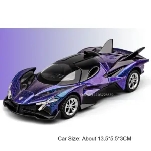 Red EVO Miniature Supercar Model 13.5cm with Lights 18 S5a03c806c40a46eea7b3b23b2b623fc4t