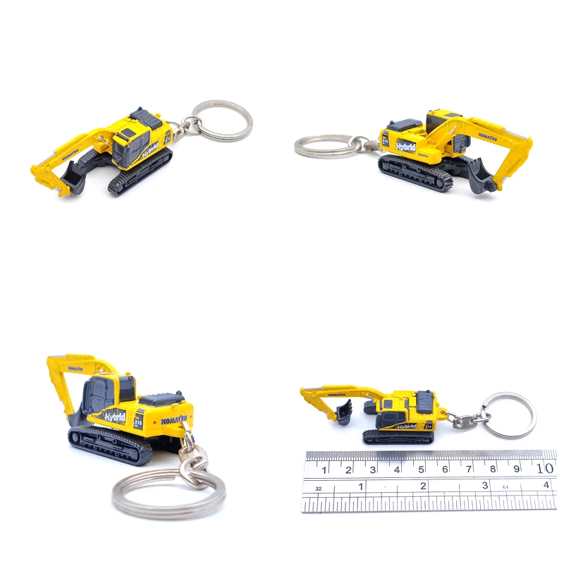 Engineering Vehicle Diecast Alloy Keychain 1:87 Scale 5 Engineering Vehicle Diecast Alloy Keychain 1:87 Scale - Image 5