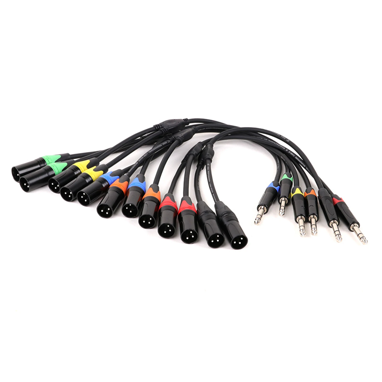 6.35mm to XLR Stereo Splitter Cable 0.3m/0.5m 5 6.35mm to XLR Stereo Splitter Cable 0.3m/0.5m - Image 5