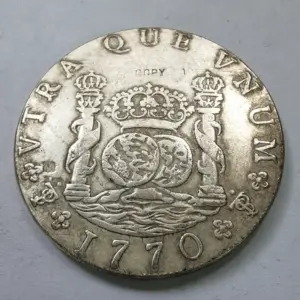 Vintage Bolivia 8 Reales Replica 1769/1770 8 S5a43bb4b9d434876baa50e82e63ba71aQ