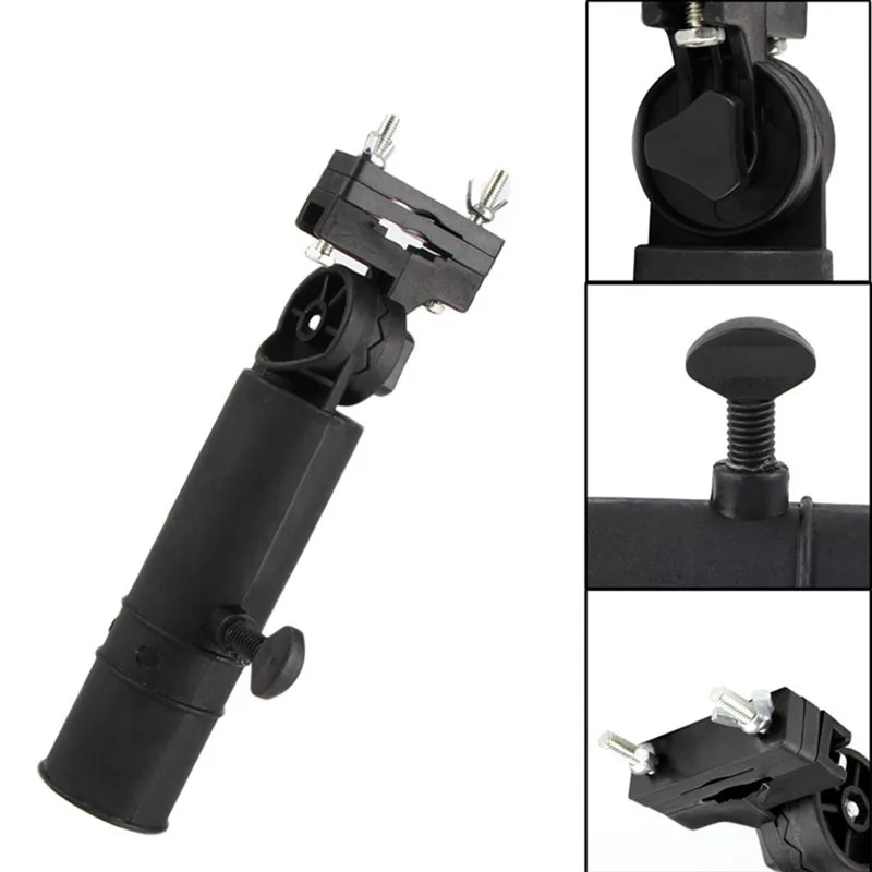 Black Universal Umbrella Holder for Outdoors 5 Black Universal Umbrella Holder for Outdoors - Image 5