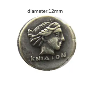 Vintage Greek Coin Replica with Lion's Head 3 S5a61c7fa05d2409cad96fcf3007d7fc9P