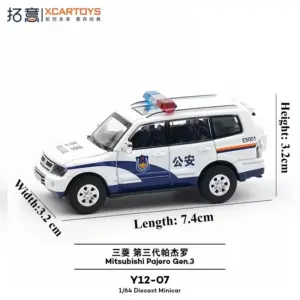 1:64 Scale Diecast Police SUV Model 8 S5a6f18e1499644caa98cac743112e3ffx