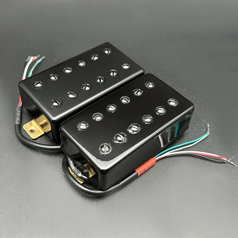 Brass Cover Humbucker Pickup for Guitars 3 Brass Cover Humbucker Pickup for Guitars - Image 3