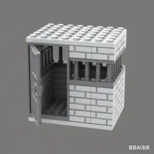 Mini Jail Prison Block Building Set for Kids 8 S5a780bf93e114d69bab12098d65b5ff8z