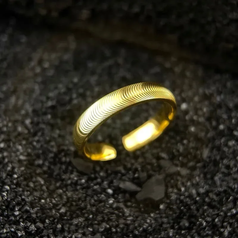 Modern Gold-Filled Women's Open Ring 3 Modern Gold-Filled Women's Open Ring - Image 3