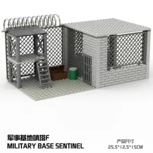 WW2 Military Base Watchtower Construction Set 17 S5aa376a551a544fca13e7611c3050740s