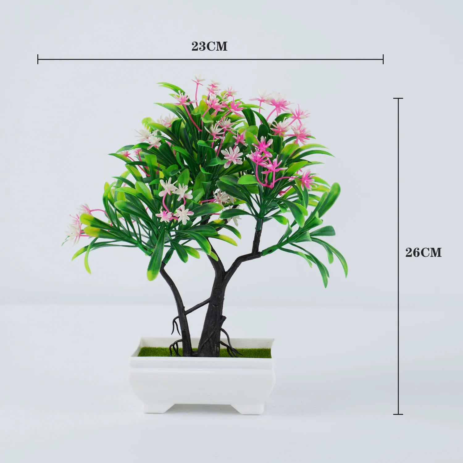 Artificial Bonsai Tree with Purple Flowers 3 Artificial Bonsai Tree with Purple Flowers - Image 3