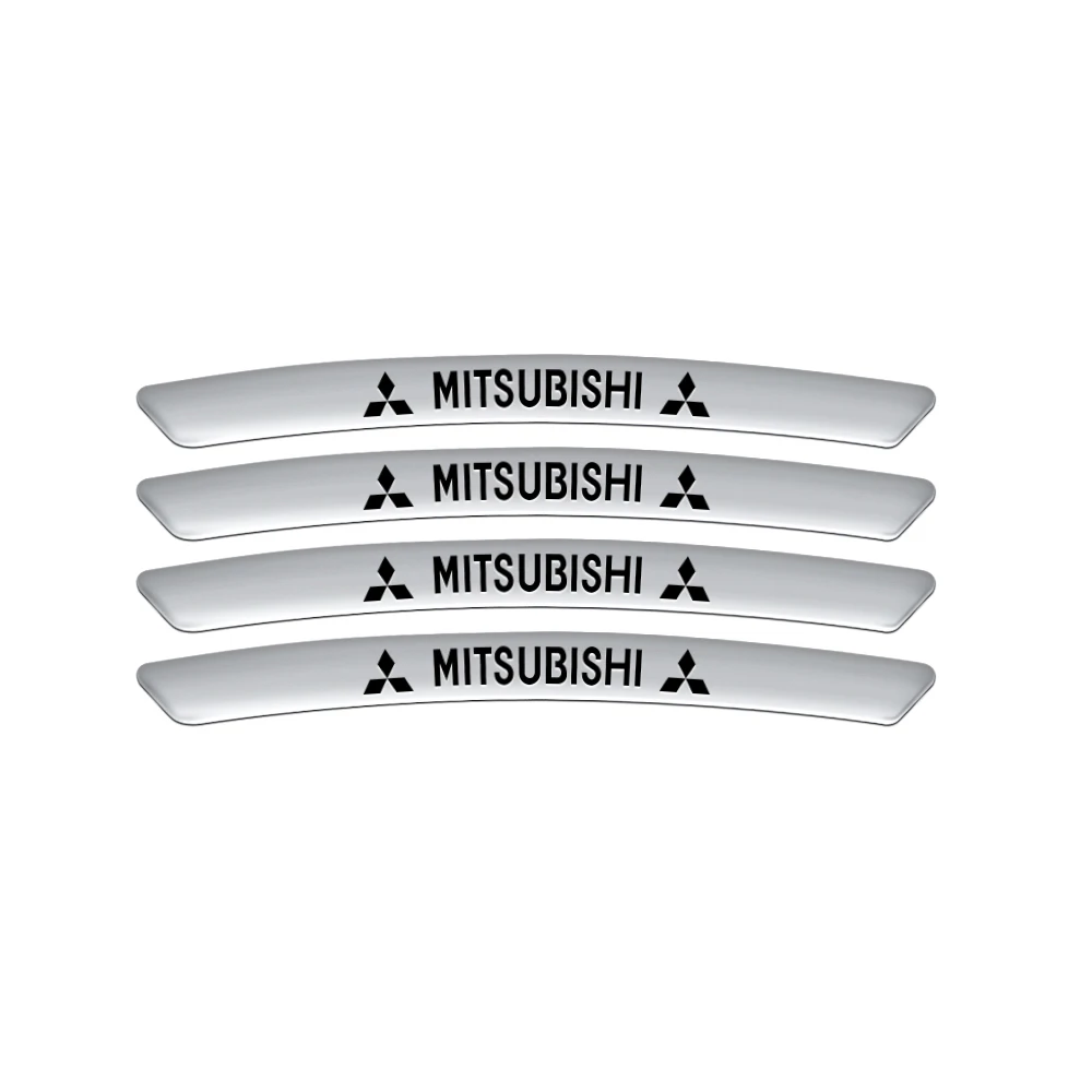Mitsubishi Ralliart Aluminum Rim Stickers Set 10 Mitsubishi Ralliart Aluminum Rim Stickers Set - Image 10